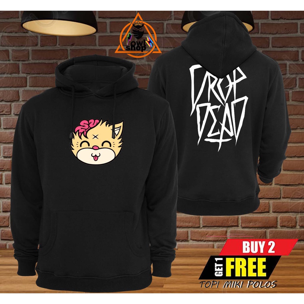 Jaket Sweater Hoodie DROP DEAD Keren Pria & Wanita