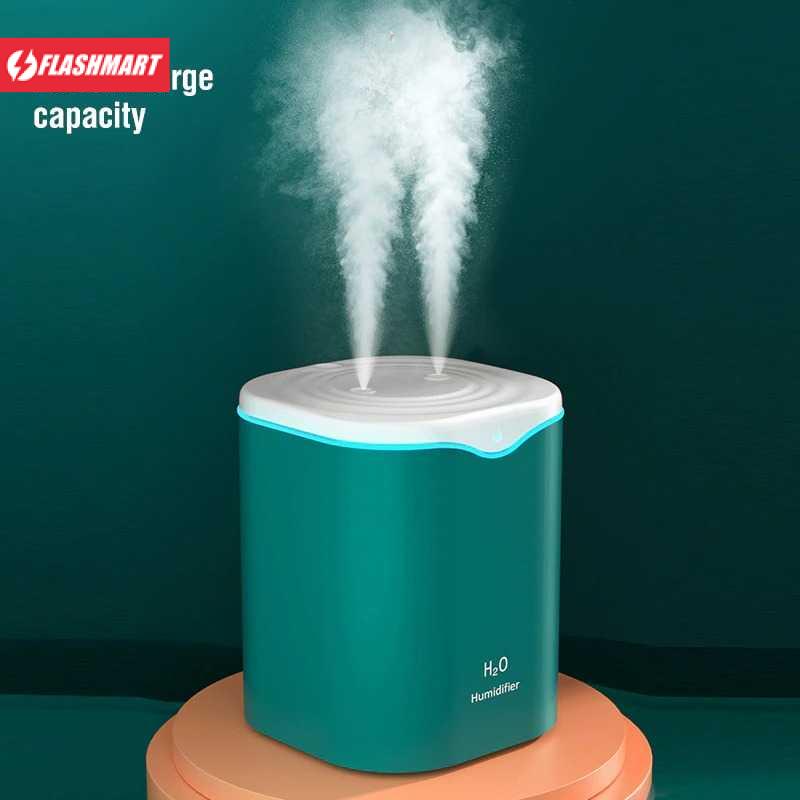 Flashmart HUMI Humidifier Aromatherapy Oil Diffuser Double Spray 2000ml - H2000