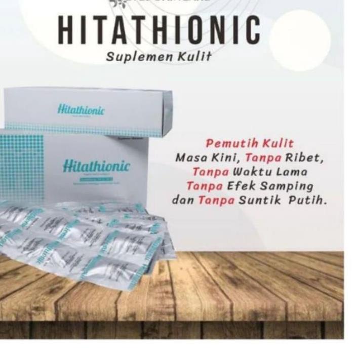 ♠ HITATHIONIC Original ECER 6 Kaplet Glutathione supplement ۩