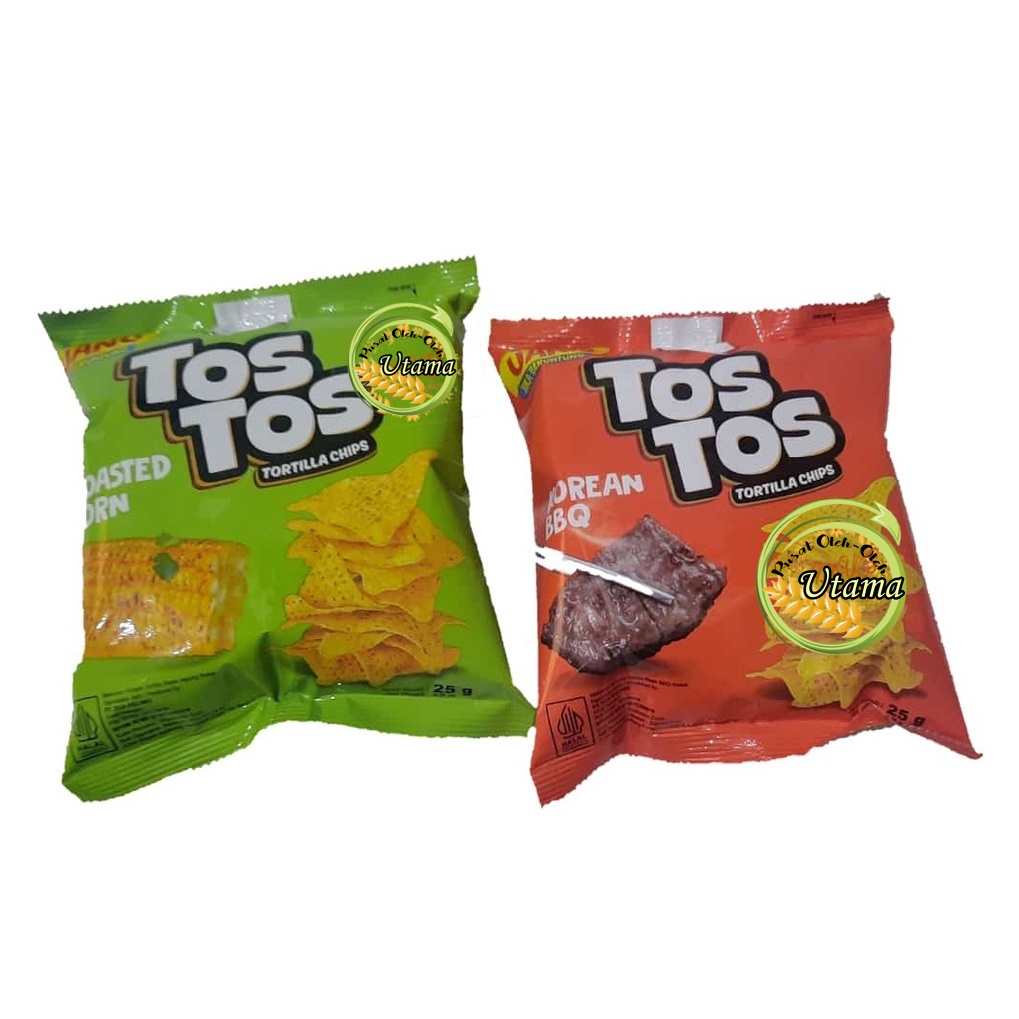 

Tos Tos 25gr Dua kelinci - Corn Chips Tortilla