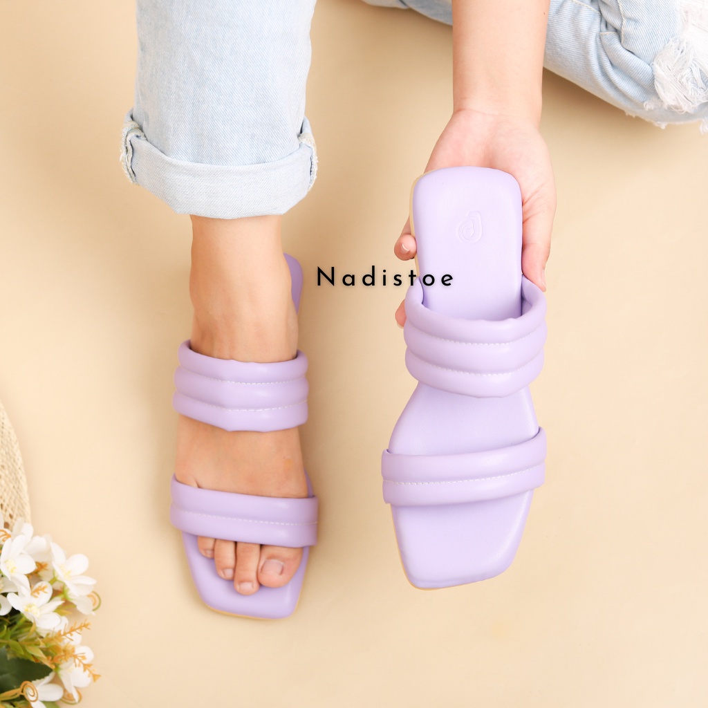 Sandal Teplek Datar Sandal Slim Simpel Sendal Terbaru Nyaman