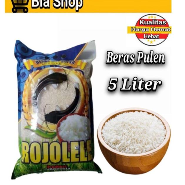 

☋ Beras MEDIUM SUPER Pulen 5 Liter ♜