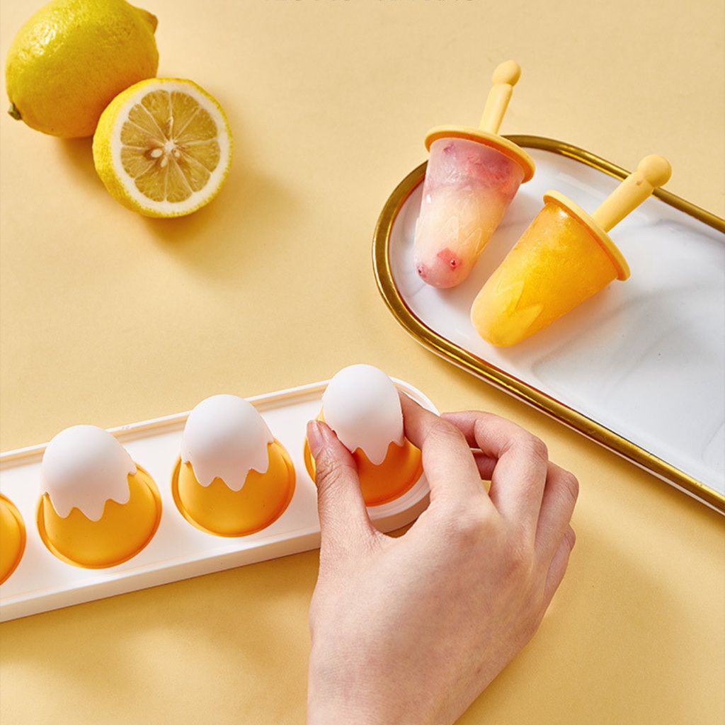 ALBA SILICONE ICE POP MAKER / Popsicle Maker