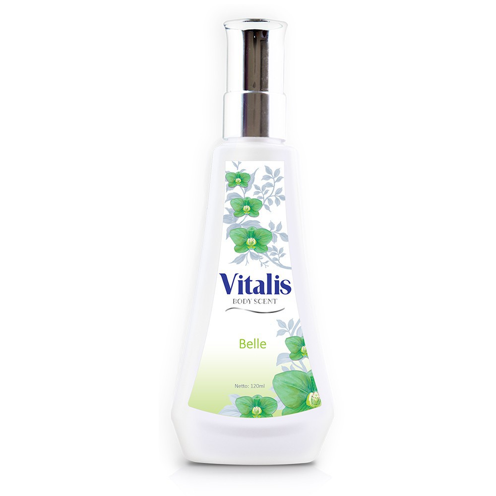 READY STOK !!!! Vitalis Body Scent Spray 120 ML | Botol Plastik | Parfum Tubuh