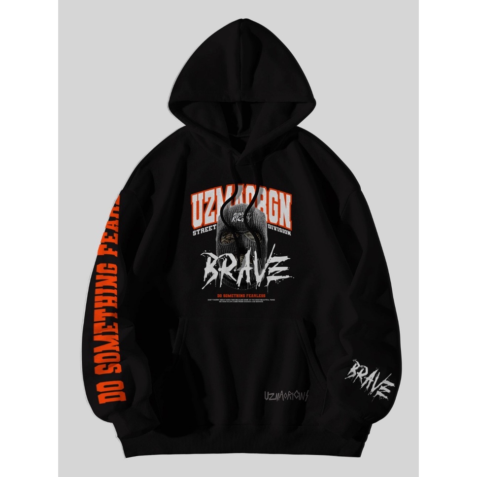 Sasuke.id- Hoodie Sweater Hodie Hitam UzmaOrigina Pria Terbaru 2022 Kekinian Hoodie Distro (Pria&amp;Wanita) full Sablon