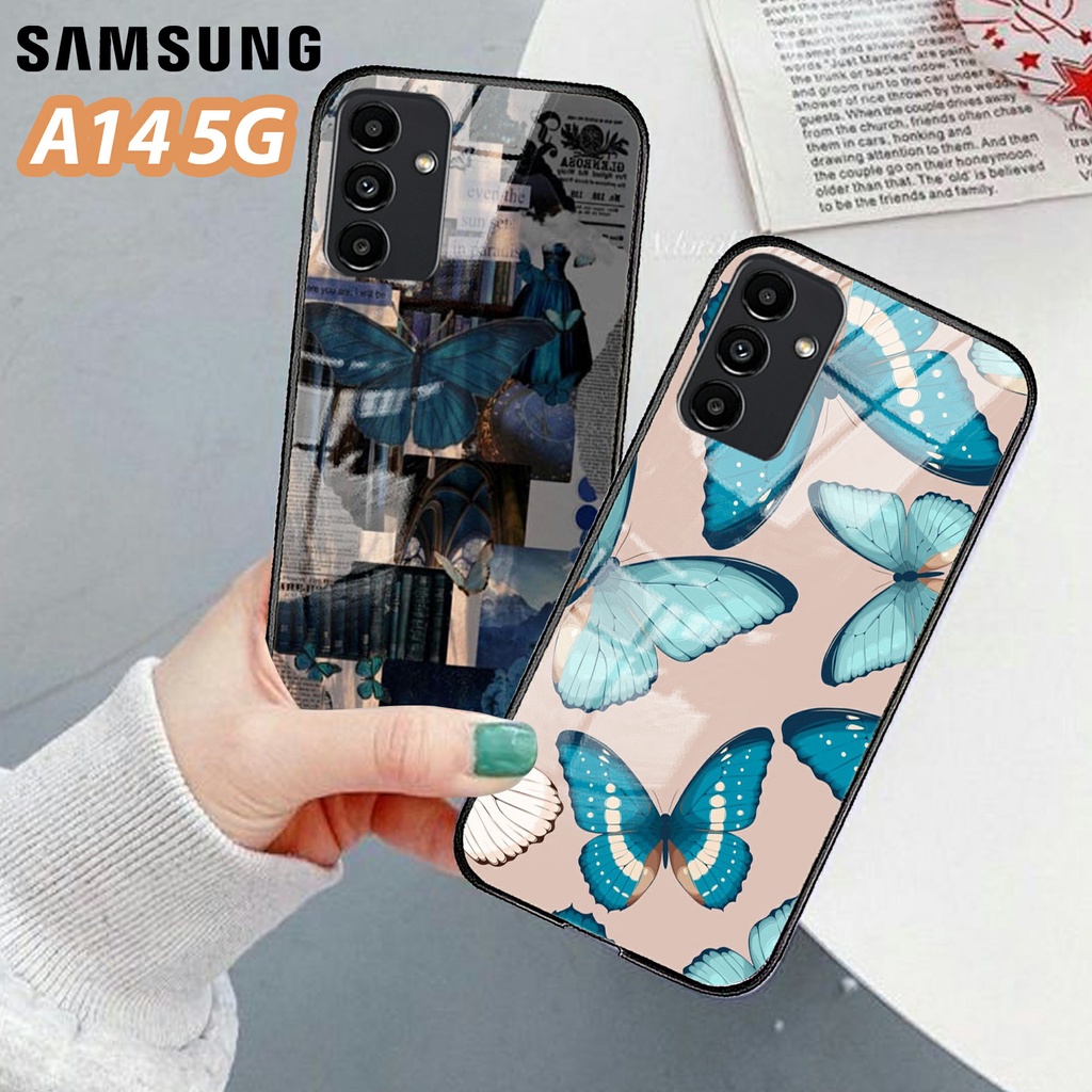 Softcase SAMSUNG A14 5G - Softcase Kaca Samsung A14 [246H] - Samsung A14 5G Case - casing samsung a1