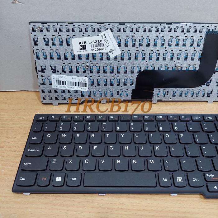 Keyboard LENOVO IdeaPad S215 S210 S210T S210-ITH MP-12U13U4-6864 Hitam -HRCB