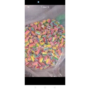 

Permen Pillow/ candy rainbow premium dan HALAL grosir 5kg