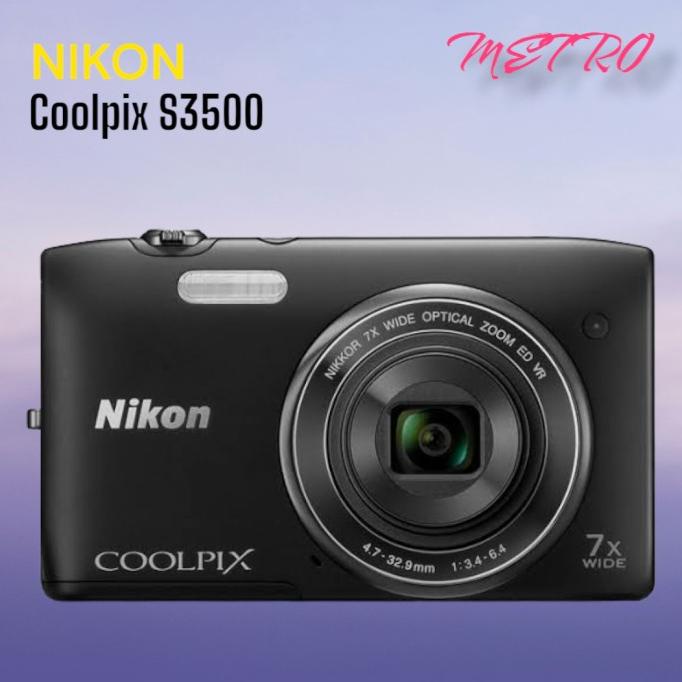 Nikon Coolpix S3500 / Nikon Coolpix Kamera Digital S3500