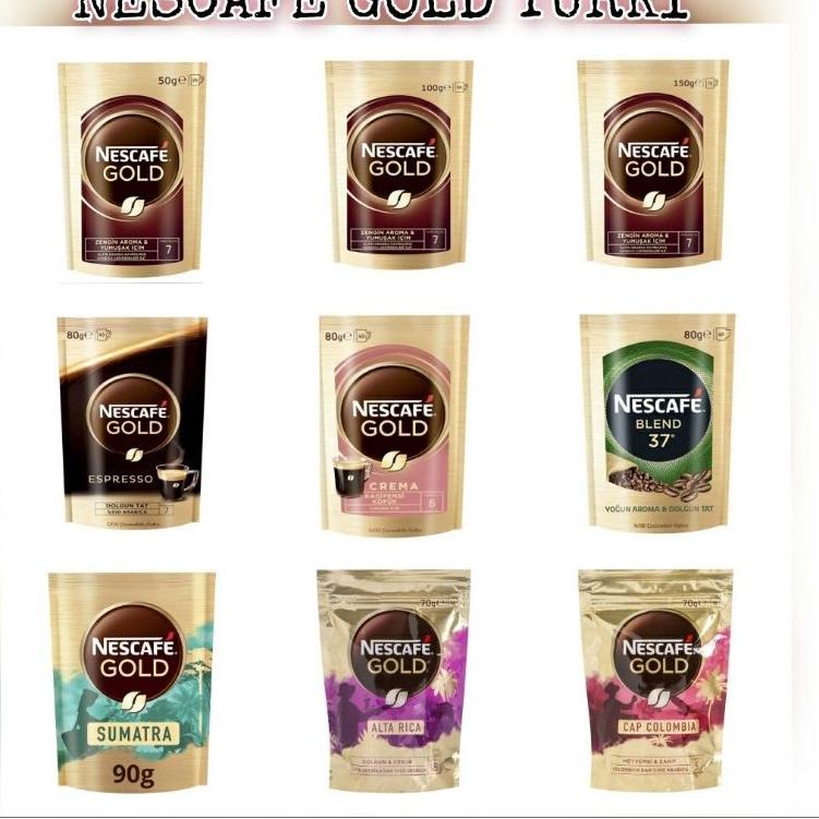 

► Nescafe Gold Turki | Kopi Turki | Kopi Nescafe Turki | Kopi Nescafe Gold Turki | Nescafe Gold Crema | Nesacfe Blend 37° | Nescafe Gold 100gr ℮