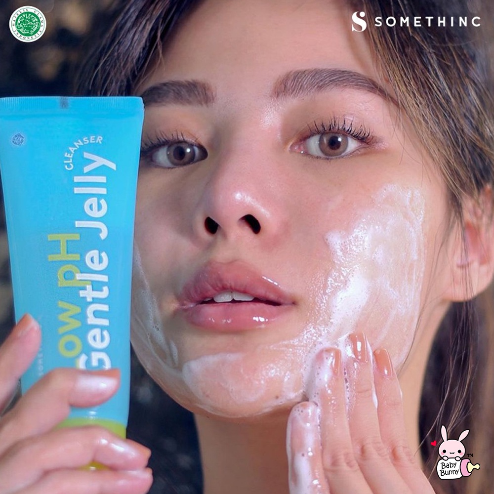 ❤ BELIA ❤ SOMETHINC Low pH Gentle Jelly Cleanser | Sabun Cuci Muka pH rendah | Facial Wash | BPOM