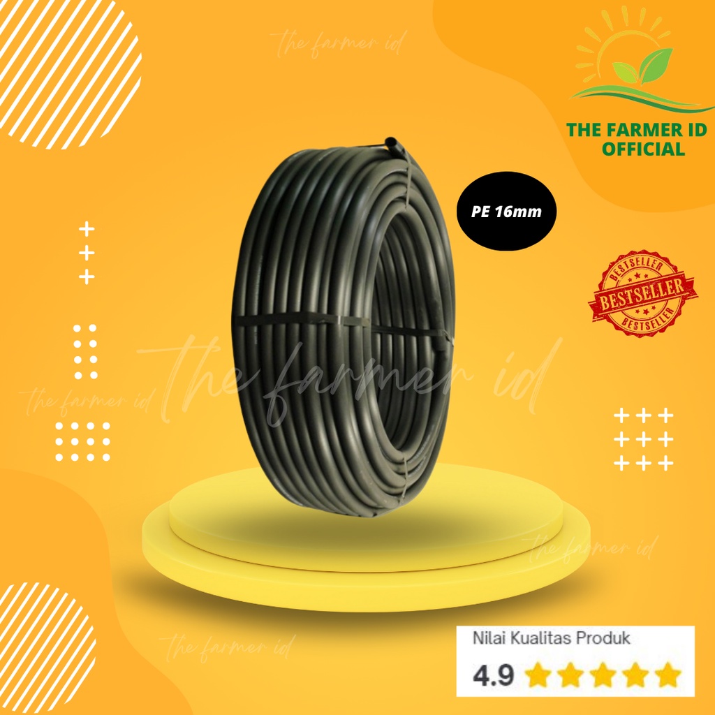 Selang PE 16 mm - Selang 16mm - Selang Hidroponik