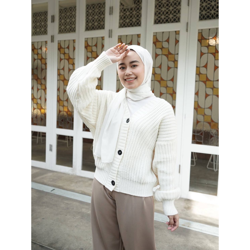 CARDIGAN PRILLY CARDI RAJUT PREMIUM TEBAL WANITA I OUTHER TERBARU