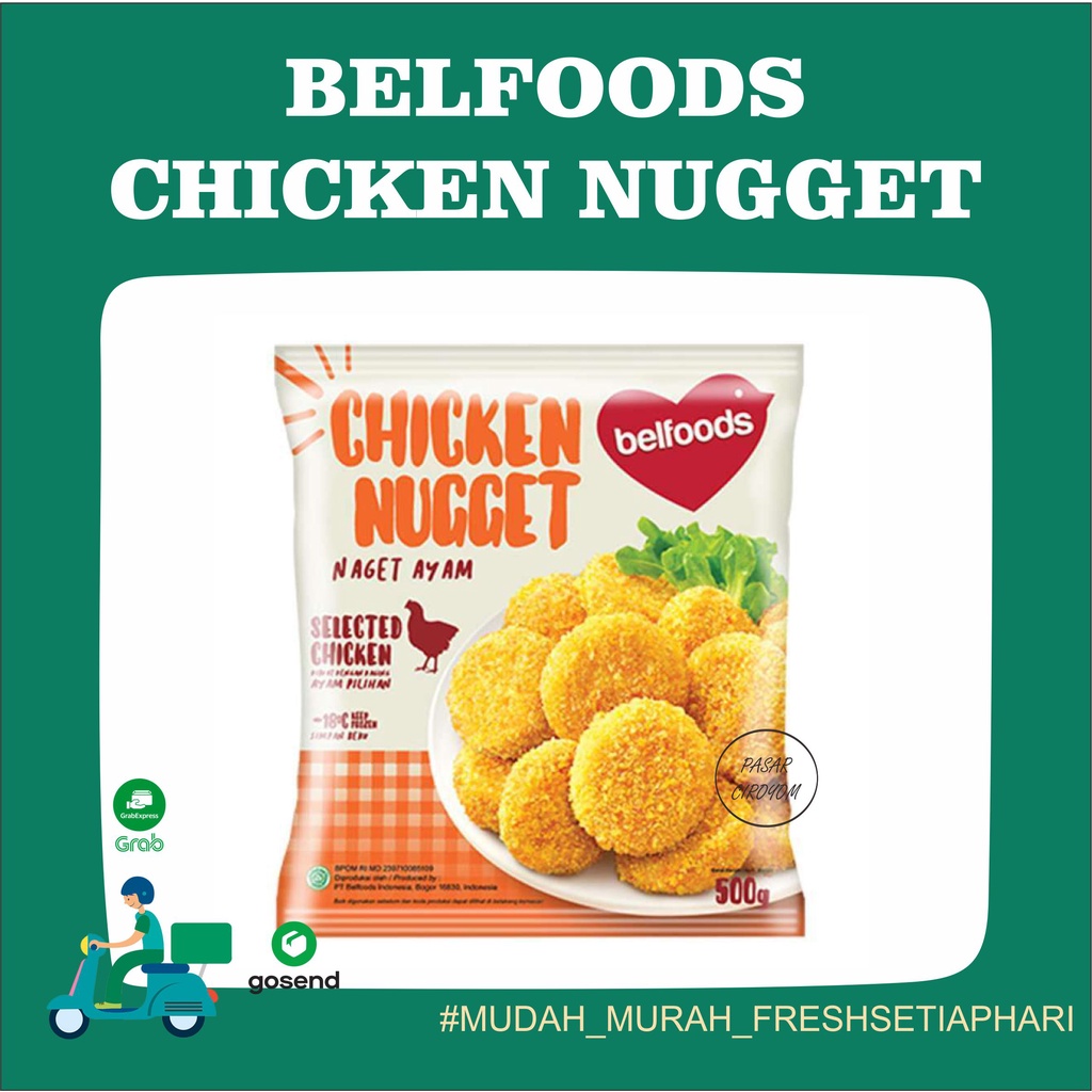 

BELFOODS NUGGET / BELFOODS KENTANG BEKU / BELFOODS SHOESTRING FRESH MURAH BANDUNG