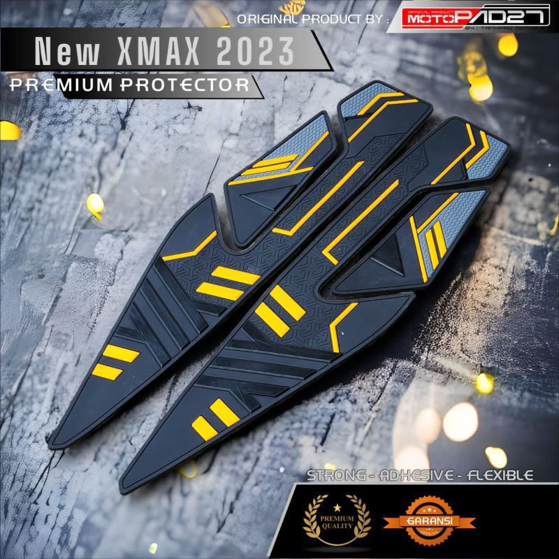 Stiker Rubber Sidepad Xmax New 2023 Bahan Karet PREMIUM