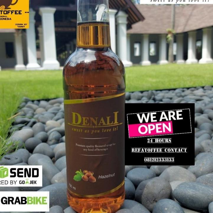 

☊ HAZELNUT SYRUP DENALI 750ML ☛