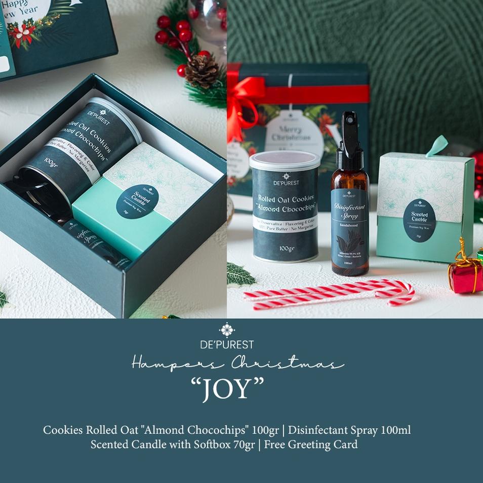 

✿ Hampers Christmas Gift Set Natal Kado Natal Kue Kering Oatmeal Cookies ➳