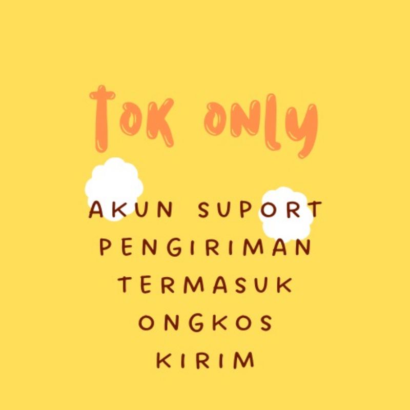 4KUNN TOKO SUPI TOK ONLY / TERMASUK ONGKOS KIRIM