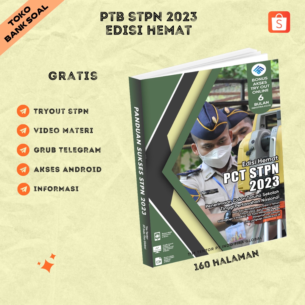 Buku Soal dan Pembahasan STPN 2024 (Edisi Hemat) + Bonus Akses Online