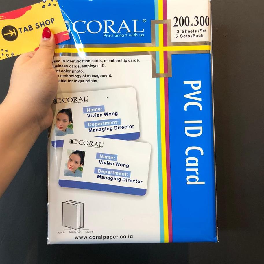 

Prioritas CORAL PVC ID CARD