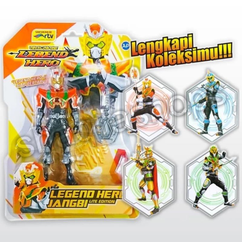 MAINAN LEGEND HERO FIGURE JANGBI LITE EDITION original