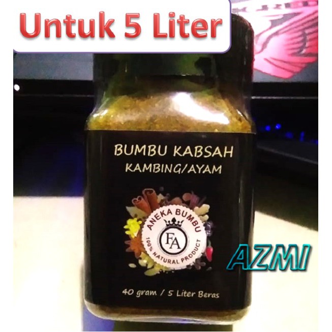 Bumbu FA Kapsah kabsah 5 Liter Beras, Bumbu Kapsah kabsah 2 Liter Beras No MSG ORIGINAL