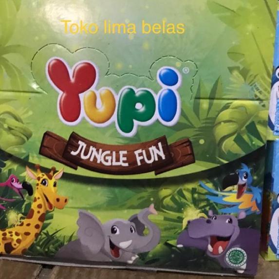 

Belanja Mantap Yupi Jungle Fun 1 Box isi 24 Pcs