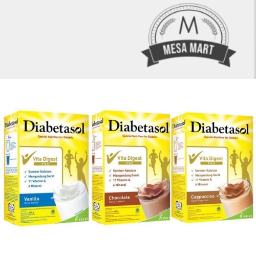 

Diabetasol 570gr Rasa Vanilla