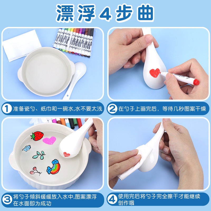 

Spidol Ajaib Air Mengapung di Air / Magic Pen / Float Marker / Mainan Spidol