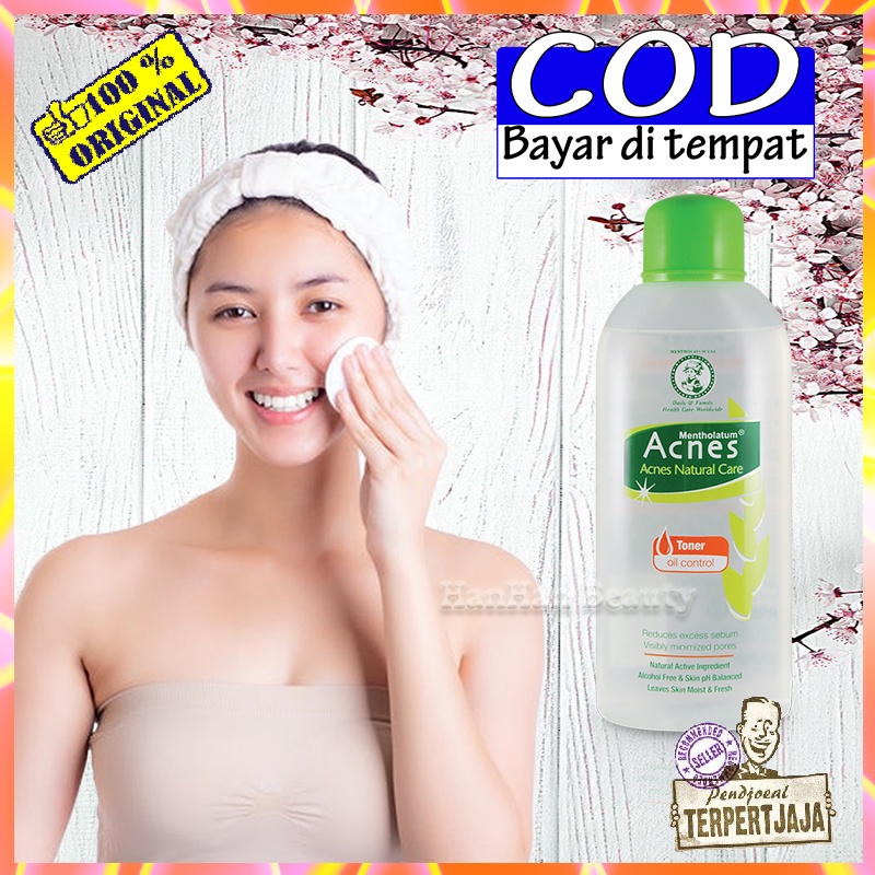 Acnes Natural Care Oil Control Toner 110ml Toner Wajah Penghilang Minyak Berlebih Toner Glowing Pemb