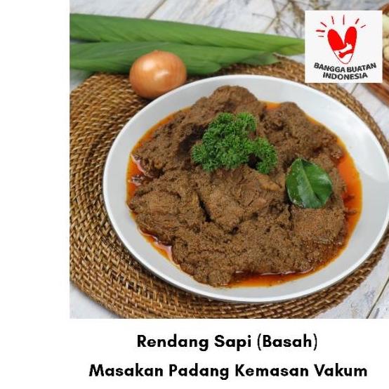 

♦ Restu Mande [Terbaru] Rendang Sapi (Basah) Rendang Original 300gr ☊