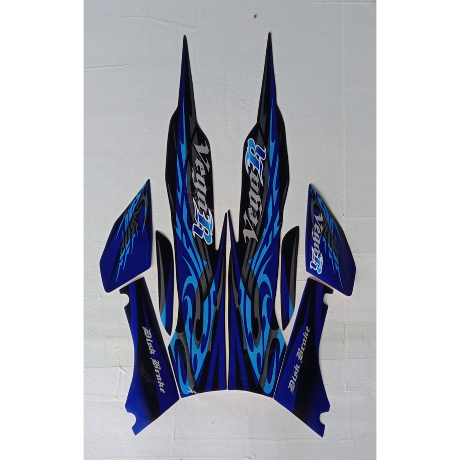 STIKER STICKER LIS STRIPING YAMAHA VEGA R NEW 2008 Stiker Motor Vega R 2008