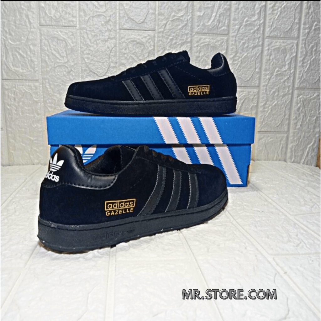 SEPATU SNEAKERS ADIDAS SAMBA NEW FULL BLAK ORIGINAL BNIB