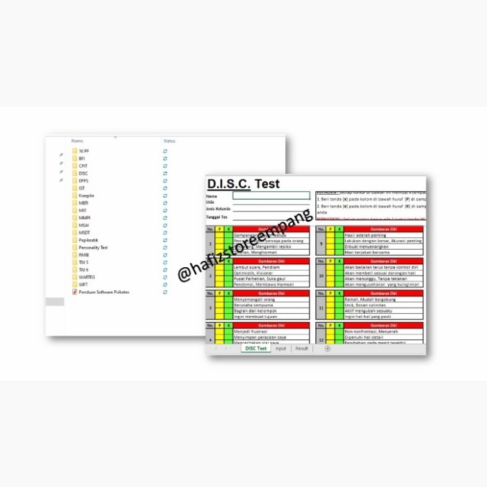 19 ALAT TES PSIKOTES HR