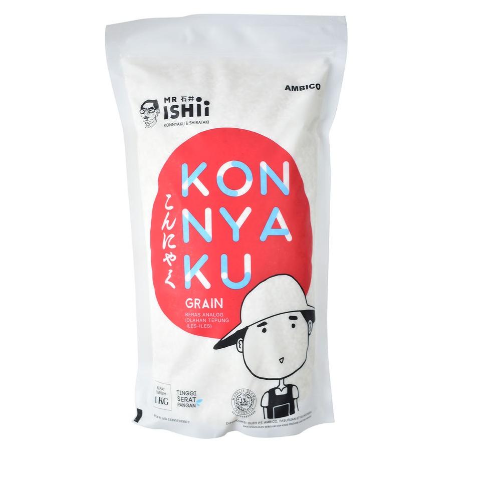 

♩ Shirataki Konnyaku Rice / Beras shirataki 1 Kg ➹