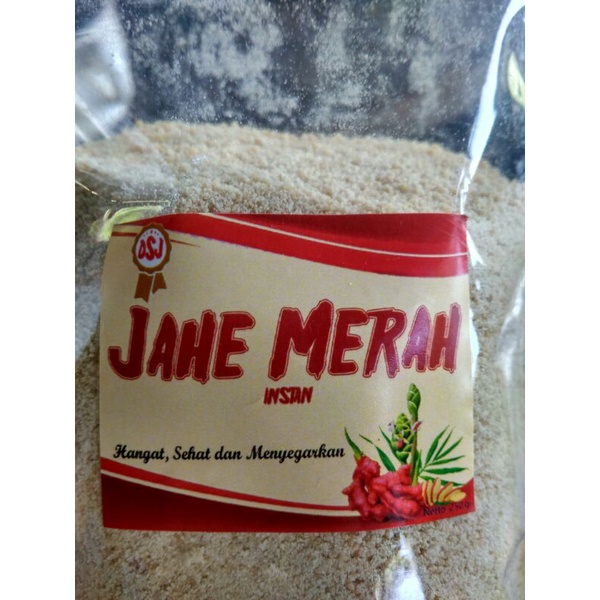 

Jahe Merah instan berkualitas 250gr