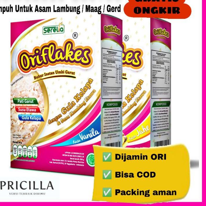 

★ Oriflakes Gastro 350 gram - Solusi Asam Lambung ✹