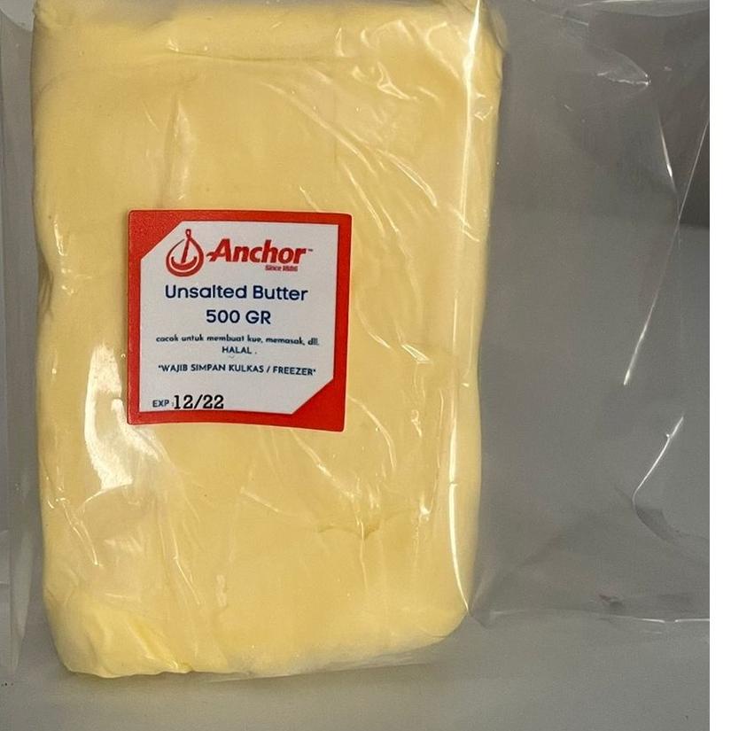 

☊ 500 GR Unsalted Butter Anchor 500 gram / Butter Anchor ☊