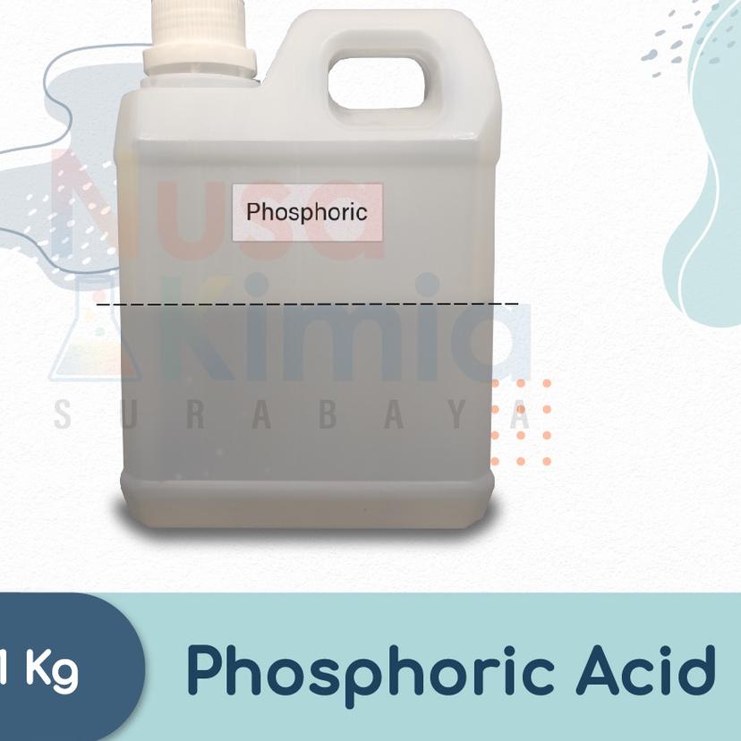 

❁ H3PO4 Fosfat / Phosphoric Ex China Food Grade 1 Kg ♘