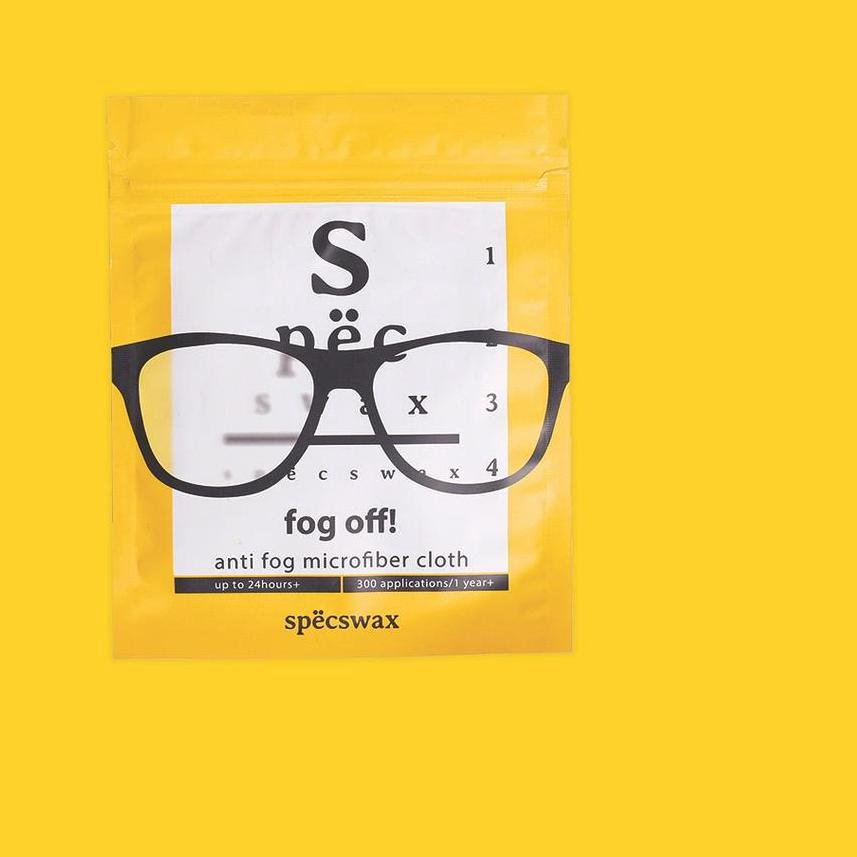 ➲ Fog Off - Anti Fog Microfiber Cloth ♂