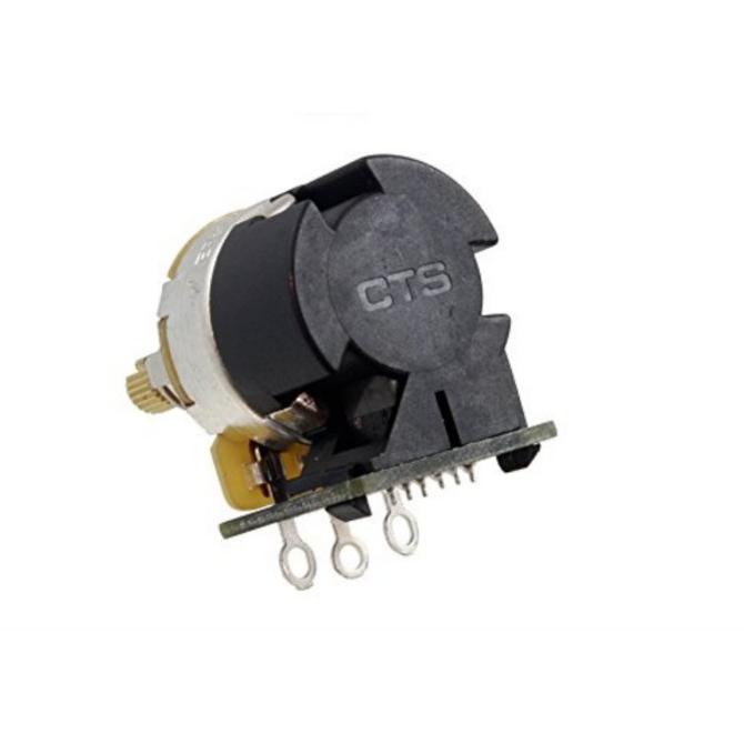 potensio gitar CTS 500K pushpull DPDT Split Shaft A500K B500K original