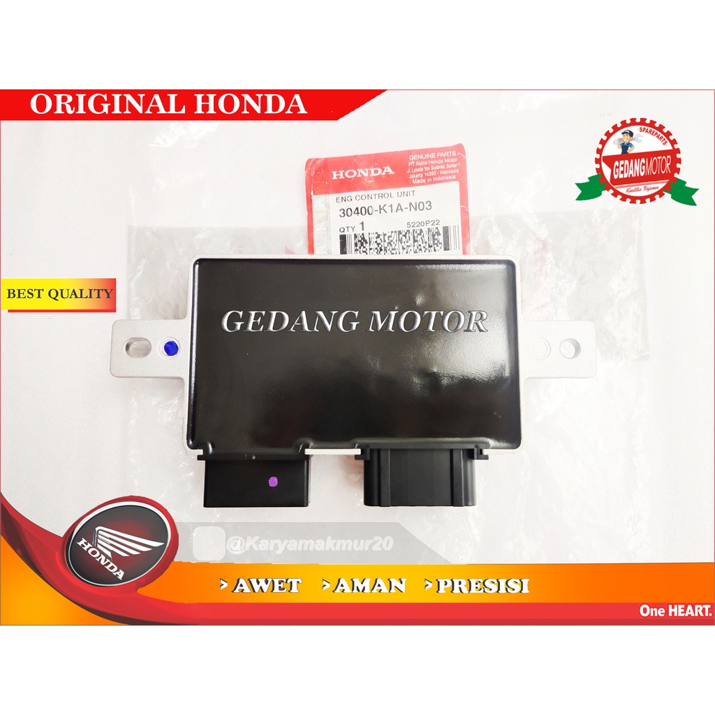 ECU BEAT NON ISS 2020 2021 BEAT STREET ORI AHM 30400-K1A-N03