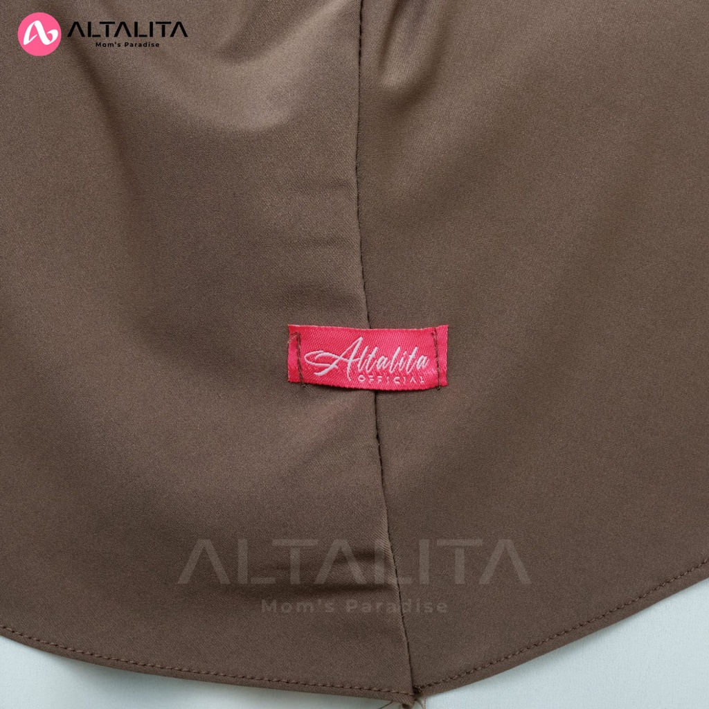 Altalita - Jilbab Bergo Hamidah Menutup Dada pet Kerudung Bergo Sport Ukuran L Polos pet Tebal Bahan Jersey Premium Cocok Untuk Sekolah Olahraga Volly Futsal Senam dan Sehari-Hari