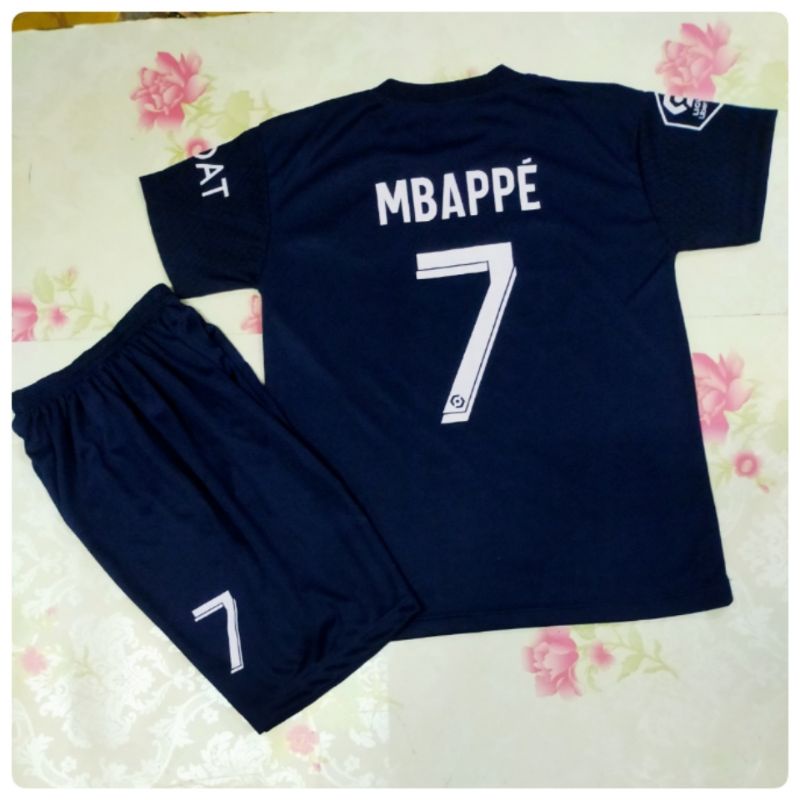 SETELAN BOLA ANAK PARIS.S.G USIA 6-8 EDISI M.BAPPE