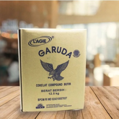 Meses Garuda Lagie Kiloan 1 kg / Ceres Garuda / Cokelat Compund butir