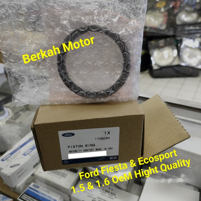 ring seher ford fiesta 1.6 ring piston ford fiesta 1.6