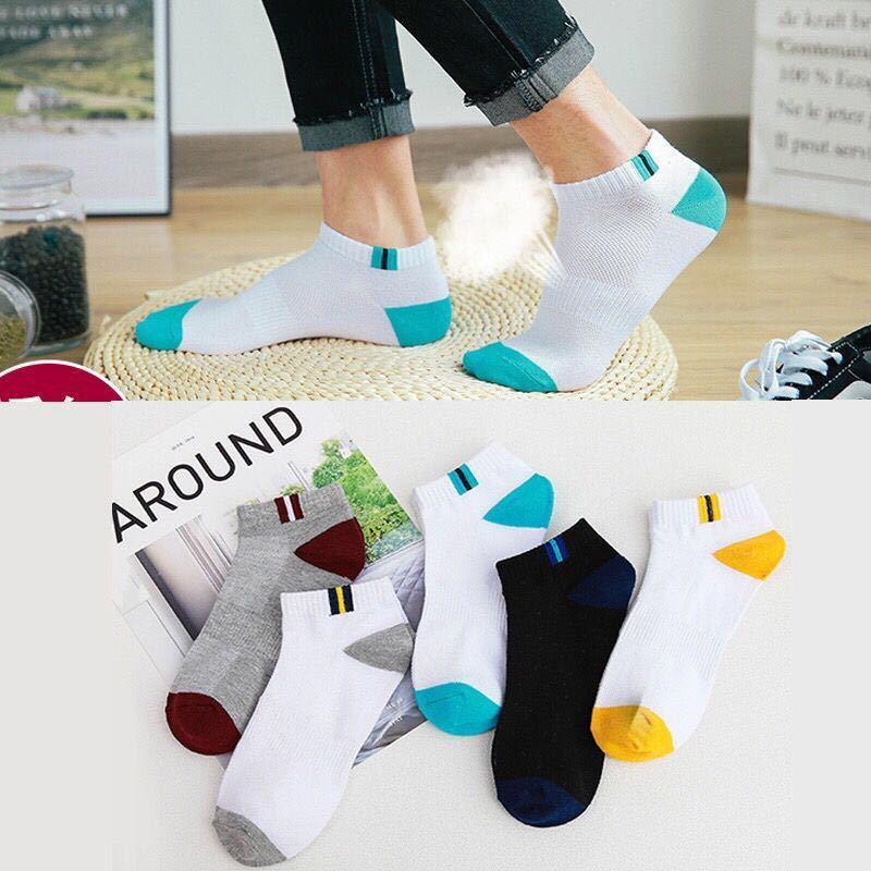 Kaos Kaki Panjang Fashion Di Atas Mata Kaki Murah Sedang Sporty Ukuran 24cm x 7cm  Kaus Kaki Olahraga Tebal &amp; Lembut Best Seller W1A6