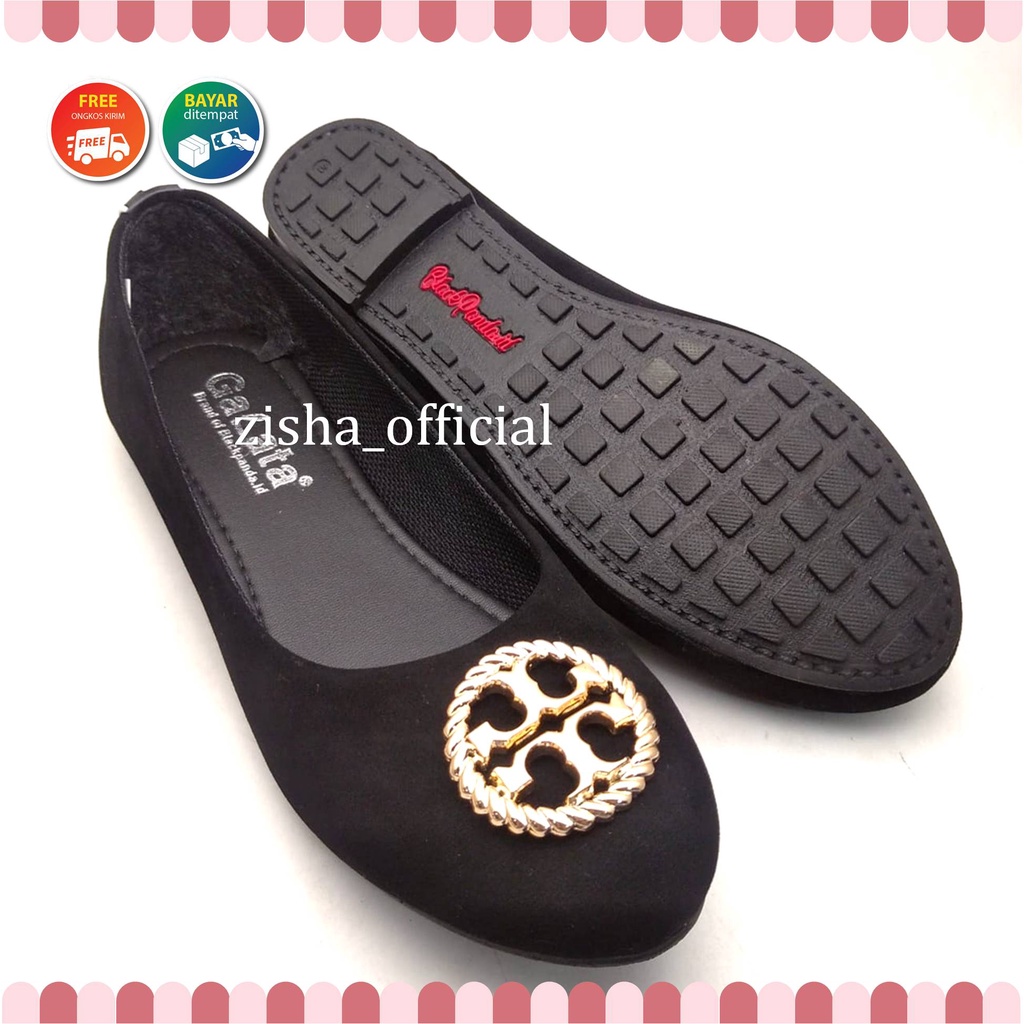 Blackpanda Flat Shoes / Sepatu Black Panda / Sepatu Wanita / Flatshoes Wanita / Black Panda Torch