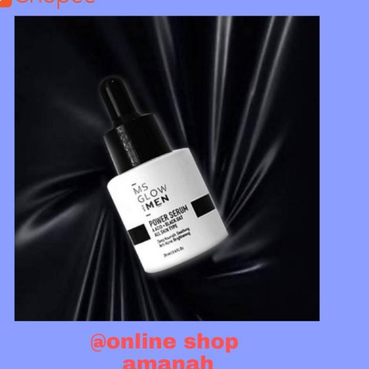 ☑ SERUM ENERGY M*S GLOW MEN ➾