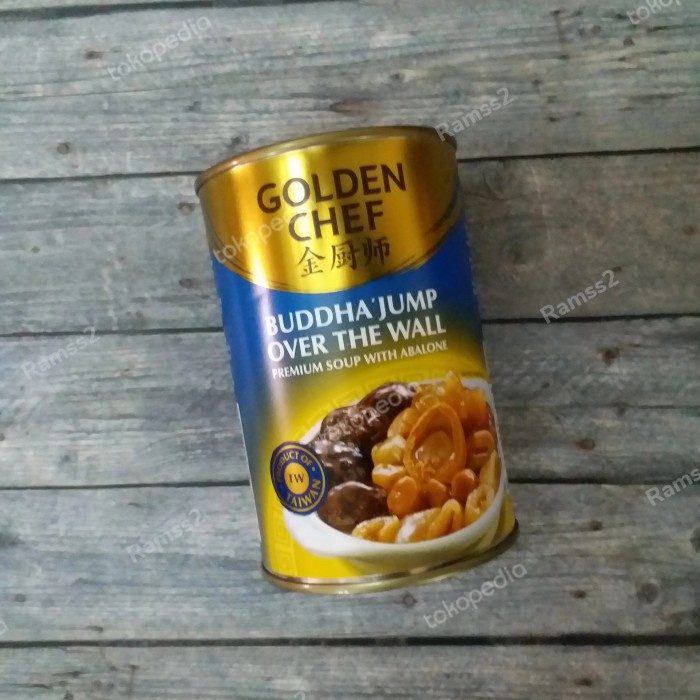 

GOLDEN CHEF BUDDHA JUMP OVER THE WALL PREMIUM SOUP ABALONE SINGAPORE